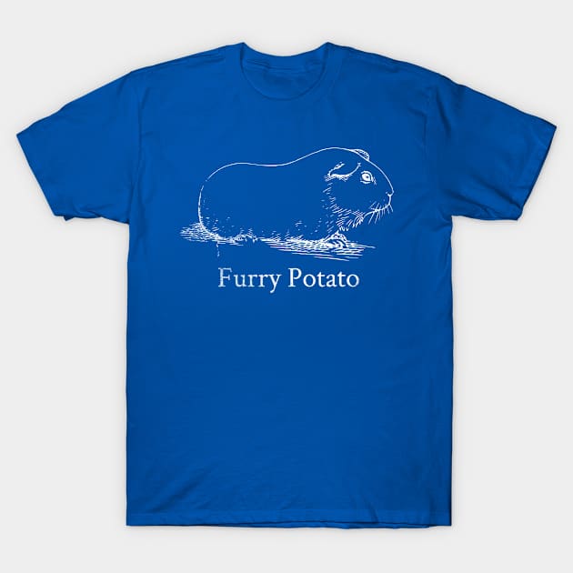 Furry Potato T-Shirt by Throbpeg